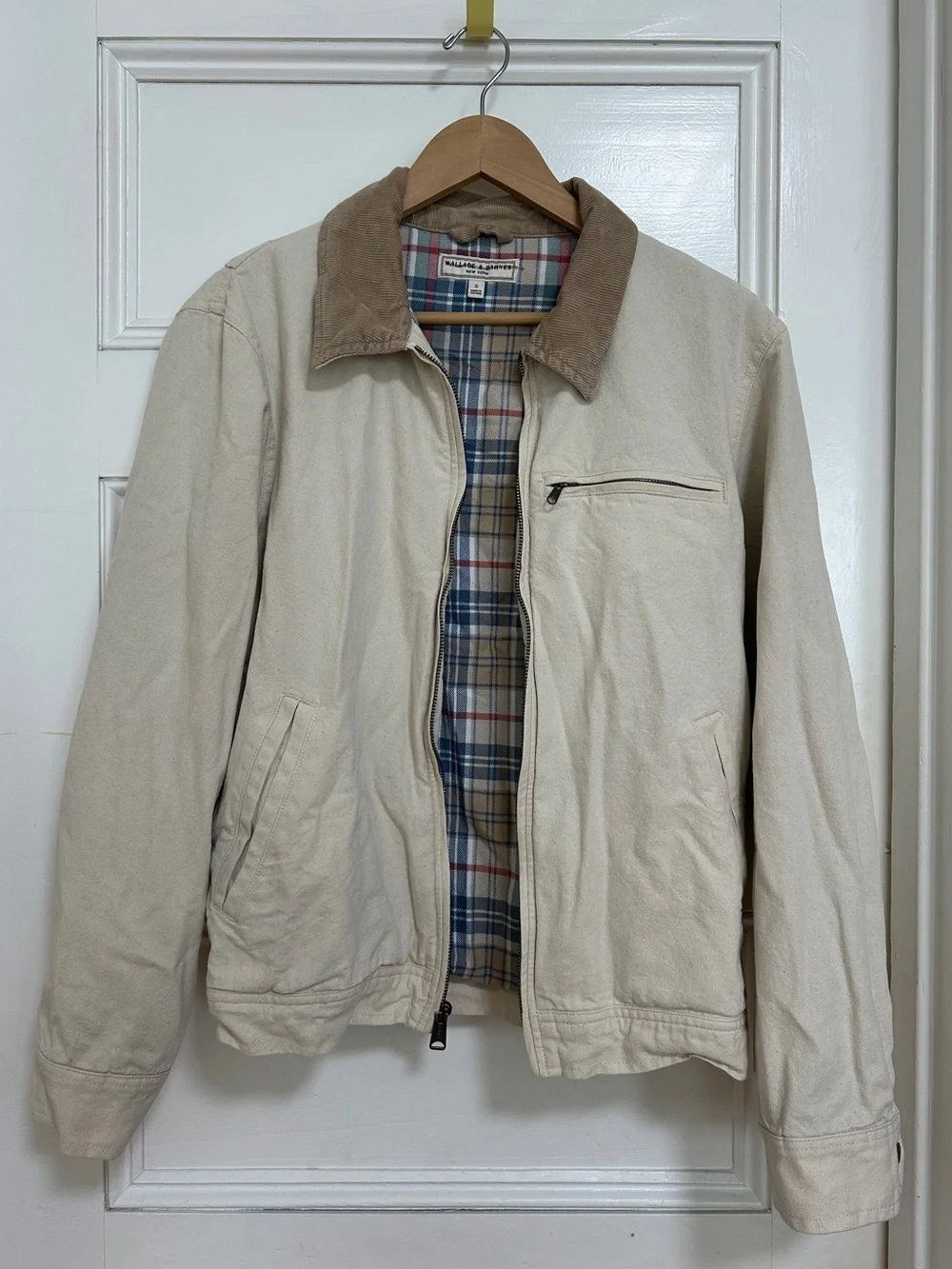 J. Crew Wallace & Barnes lightweight work jacket, size S